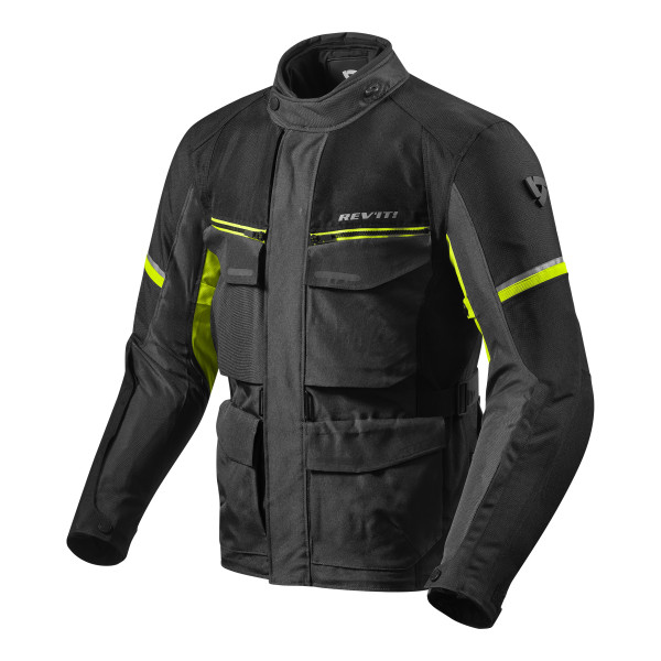 Rev'it! REV'IT Outback 3 Jacket Black/Yellow